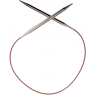 ChiaoGoo Red Lace Circular 24 inch (61cm) Stainless Steel Knitting Needle