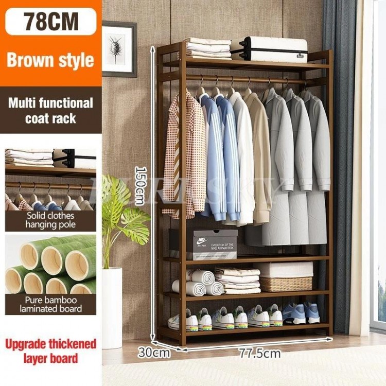 Hanger Furniture Clothes Rack Coat Clothing Rack Wardrobe System Stand Hangers For Clothes Shelf Storage Wall Shelve For Bedroom