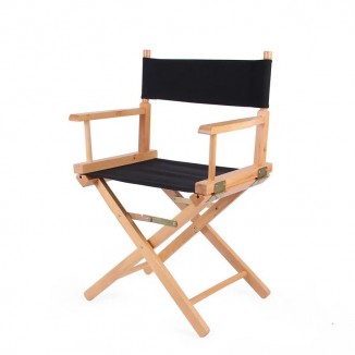 Standard Height Directors Chair Personalised Logo Wooden& Foldable Outdoor/indoor Portable Lightweight Camping Chair