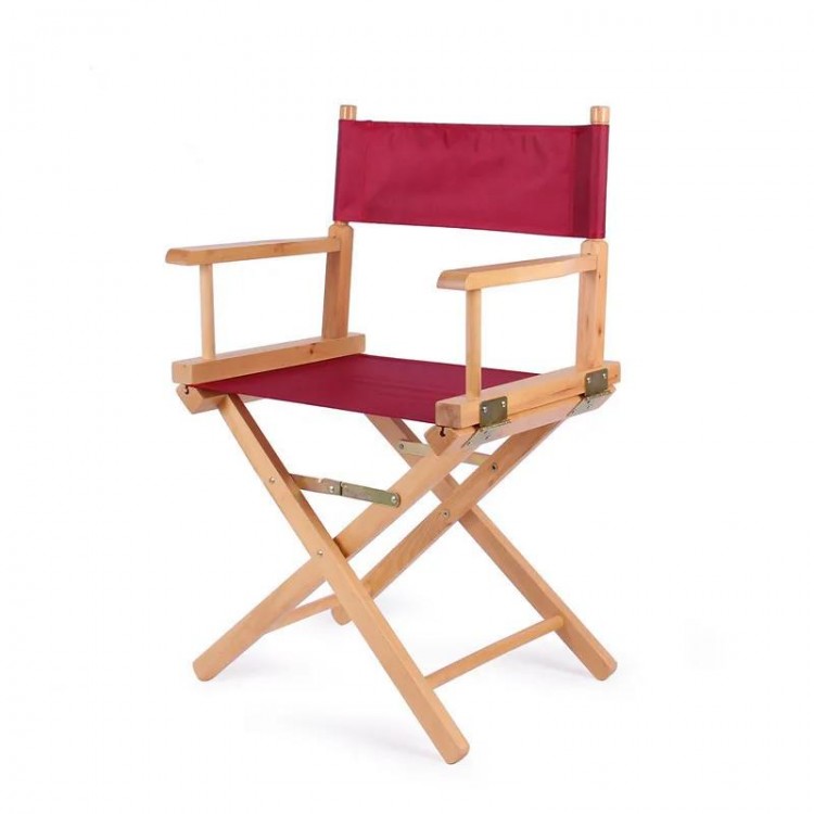 Standard Height Directors Chair Personalised Logo Wooden& Foldable Outdoor/indoor Portable Lightweight Camping Chair