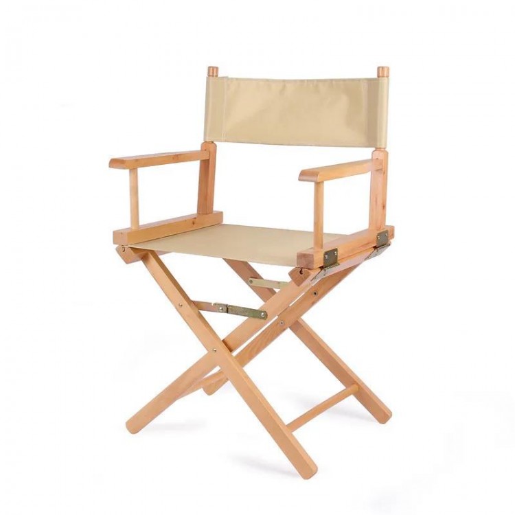 Standard Height Directors Chair Personalised Logo Wooden& Foldable Outdoor/indoor Portable Lightweight Camping Chair