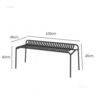Nordic Iron Outdoor Tables Courtyard Villa Garden Leisure Table and Chairs Outdoor Furniture Light Luxury Home Coffee Tables B