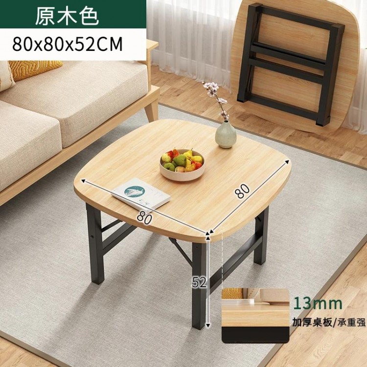 Waterproof Set Outdoor Table Folding Small Wood Garden Computer Coffee Table Folding Picnic Small Mesa Plegable Coffee Tables