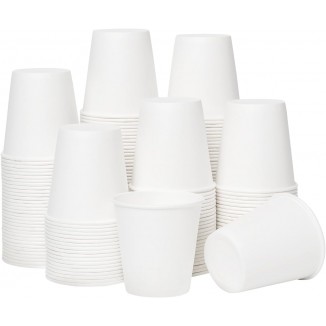 RACETOP [100 Count] 3 oz Paper Cups Bathroom, Small Paper Cups Disposa