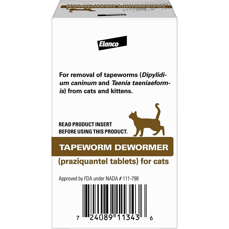 Tapeworm Dewormer for Cats and Kittens