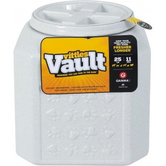 Gamma2 Vittles Vault Dog Food Storage Container, Up To 25 Pounds Dry Pet Food Storage, Made in USA