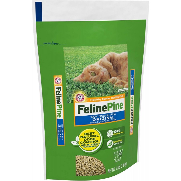 Feline Pine Cat Litter Original 7lb