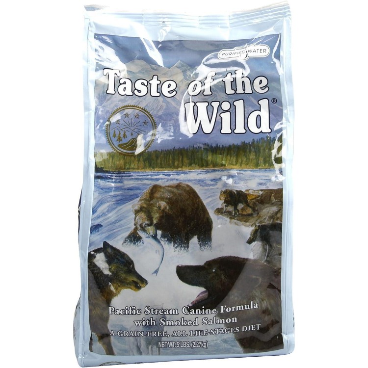 Taste of the Wild Pacific Stream Canine - Smoked Salmon - 5 lb