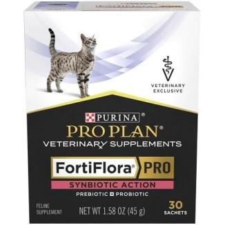 Purina FortiFlora SA Synbiotic Action Feline Probiotic Supplement 1 Box (30 sachets)