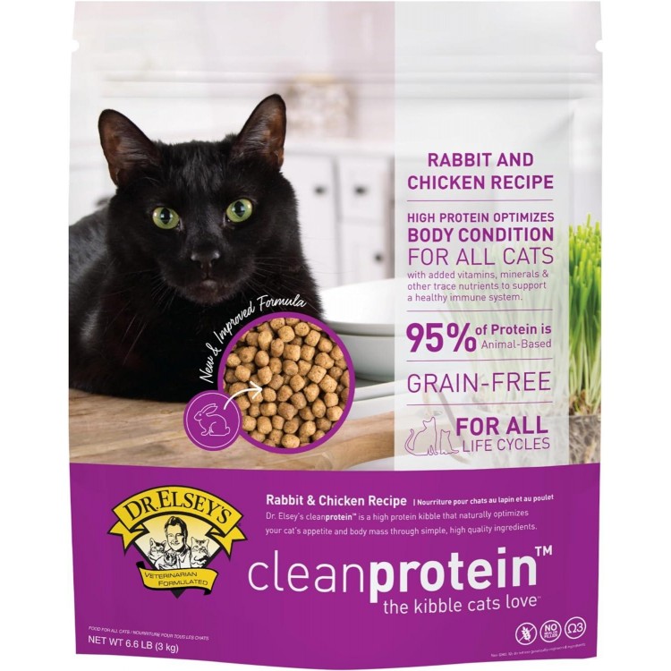 Dr. Elsey's Cleanprotein Dry Kibble Rabbit 6.6lb.