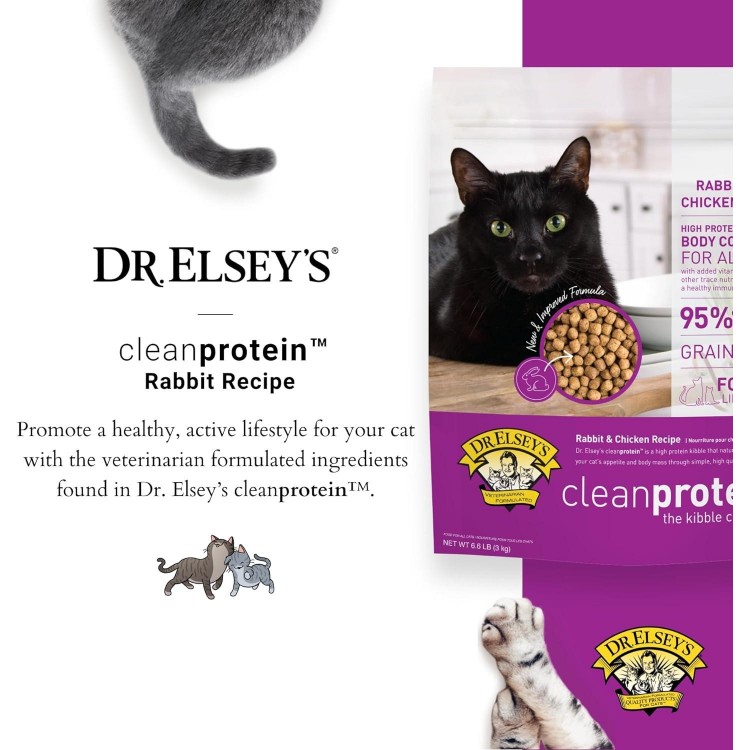 Dr. Elsey's Cleanprotein Dry Kibble Rabbit 6.6lb.