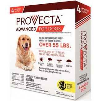 4 Doses Advanced for Dogs, X-Large/Over 55 lb, Red (063339)