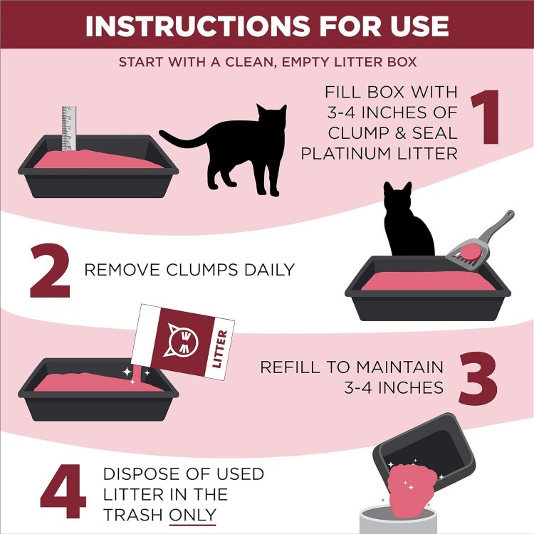 Arm & Hammer Clump & Seal Platinum Multi-Cat Complete Odor Sealing Clumping Cat Litter, 14 Days of Odor Control 18lb, Online Exclusive Formula