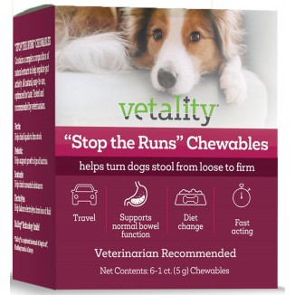 Stop The Runs | Anti Diarrhea Chewables | 6 Count