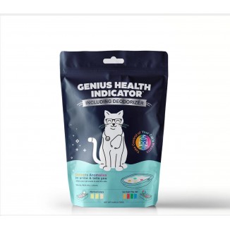 Genius HI - Smart Health Monitoring Cat Litter Deodorizer | Color-Changing Health Indicator Particles | Odor Eliminating & Fragrance-Free | Early Health Insights | As Seen on Shark Tank | Genius