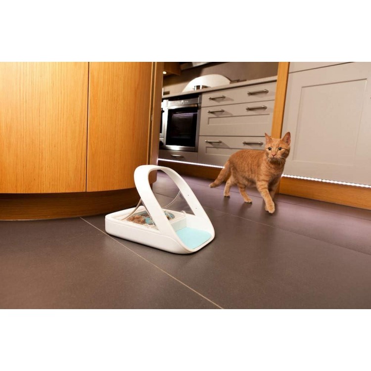 Sure Petcare -SureFlap - SureFeed - Microchip Pet Feeder - Selective-Automatic Pet Feeder Makes Meal Times Stress-Free, Suitable for Both Wet and Dry Food - MPF001