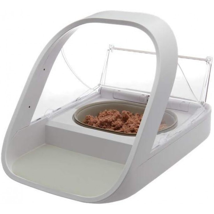 Sure Petcare -SureFlap - SureFeed - Microchip Pet Feeder - Selective-Automatic Pet Feeder Makes Meal Times Stress-Free, Suitable for Both Wet and Dry Food - MPF001