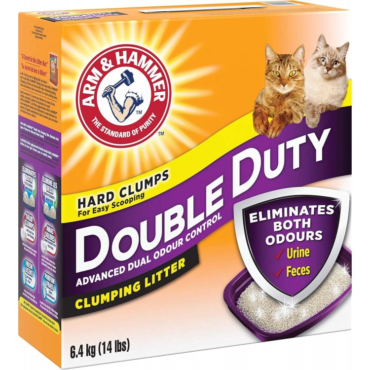 Arm & Hammer 6.4kg Double Duty Cat Litter