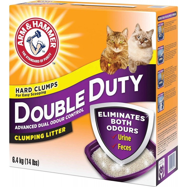 Arm & Hammer 6.4kg Double Duty Cat Litter