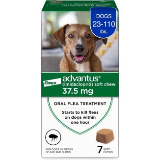 Dog Advantus Chewable Flea Treatment for Dogs 23 - 110 lbs. | 7 ct.