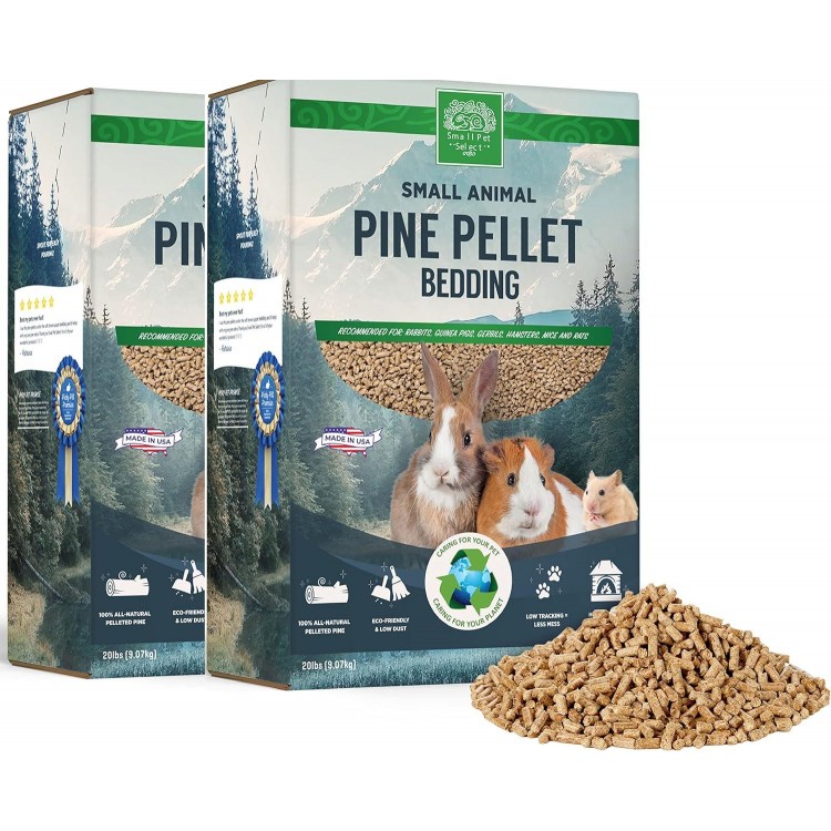 Small Pet Select - All Natural Pellet Bedding, 40lb