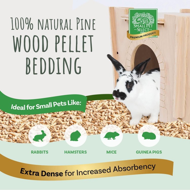 Small Pet Select - All Natural Pellet Bedding, 40lb