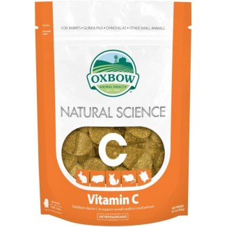 Oxbow Animal Health Natural Science Vitamin C Supplement - Vitamin C for Guinea Pigs and Other Small Animals, 8.4 oz, 11155