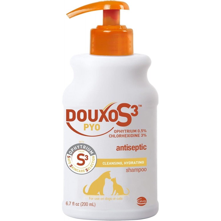 Douxo S3 PYO Shampoo 6.7 oz (200 mL)