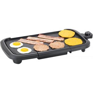 Aoran Pancake Indoor Grill Electric 22 inch Extra Large Electric Griddle,Family sized Griddle Electric Non-stick for Pancakes,Burgers, Quesadillas,Breakfast, Lunch,Cast Aluminum Griddle JP-001D 1600W