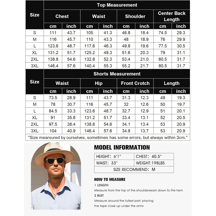 COOFANDY Men's 2 Pieces Cotton Linen Set Short Sleeve Button Down Shirts Summer Beach Shorts Casual Outfits