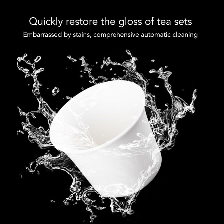 Portable Mini Dishwasher, Efficient Cleaning USB Automatic Tea Cup Cleaner Countertop Dishwasher for Home Office Outdoor Gift