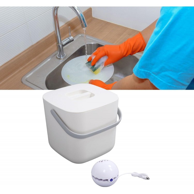 Convenient Mini Sink Dishwasher, Portable Auto Shutdown, Efficient USB Dish Washing Machine, for Home Kitchen, Make Dishwashing Effortless and Enjoy More Time (White