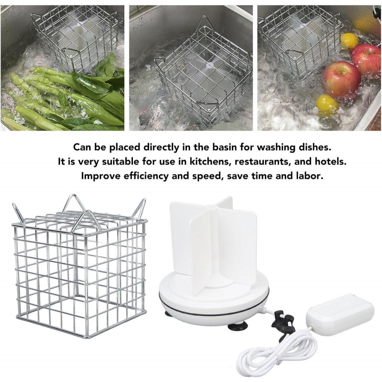 Mini Sink Dishwasher, 3 Levels High Efficiency Portable Dishwasher Fruit Vegetable Washing Machine IP67 Waterproof Countertop Dishwasher for Home Kitchen Dorm Apartment RV