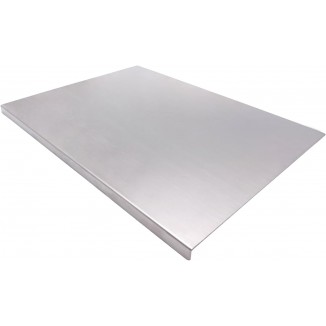 Stainless Steel Cutting Boards for The Kitchen, Suitable for Meat, Fruits, Vegetables, Bread, and Baking Large-sized Cutting Boards (40 x 30cm/15.7 x 11.8 in)