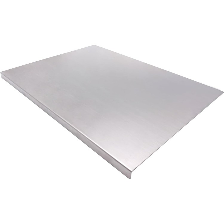 Stainless Steel Cutting Boards for The Kitchen, Suitable for Meat, Fruits, Vegetables, Bread, and Baking Large-sized Cutting Boards (40 x 30cm/15.7 x 11.8 in)