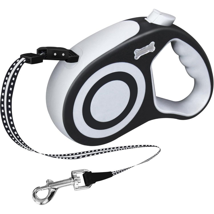 Retractable Dog Leash 16FT, Dog Walking Leash for for Medium Dogs up to 77 lbs,Tangle Free Dog Leash